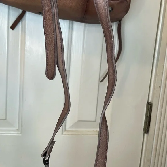 Free People Brown Leather Shoulder Bag - Picture 7 of 8